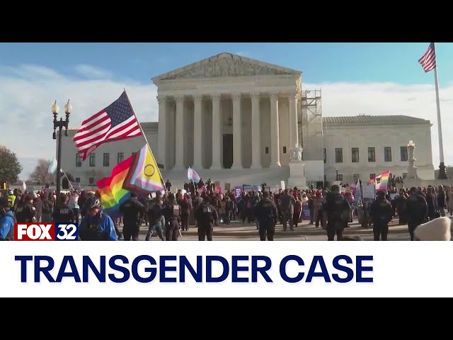 ⁣Supreme Court hears case on transgender care for minors