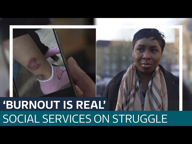 ⁣‘Burnout is real’: Rare access to the frontline of children’s social services| ITV News