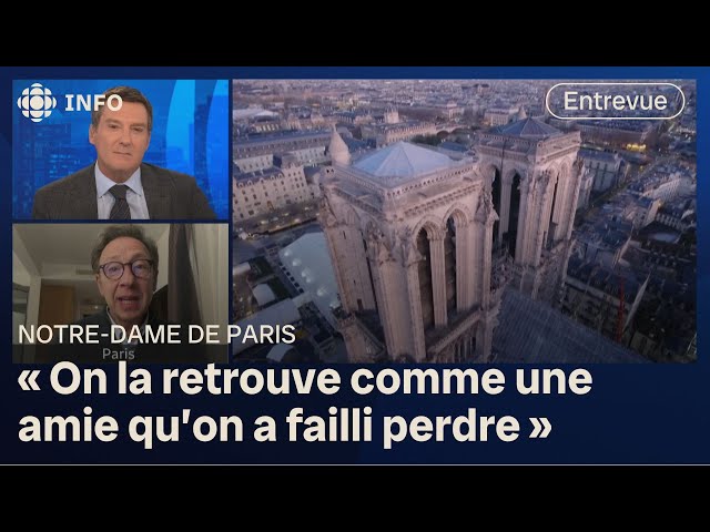 ⁣Notre-Dame : « elle est même presque plus belle! »