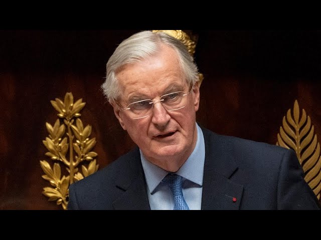 ⁣French lawmakers oust prime minister in no-confidence vote