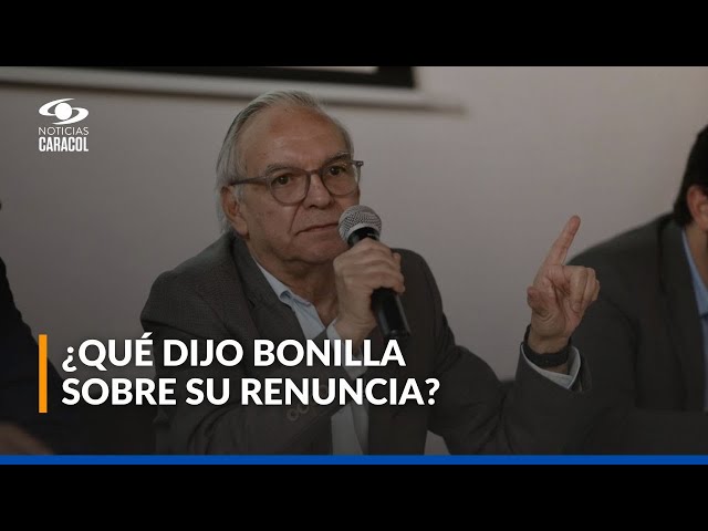 ⁣Último día de Ricardo Bonilla como ministro de Hacienda