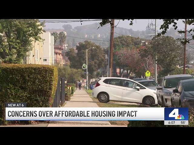 ⁣Affordable housing effort may inadvertently leave some Angelenos without homes