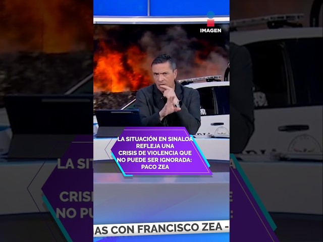 ⁣La situación en Sinaloa refleja una crisis de violencia que no puede ser ignorada: Paco Zea | Shorts