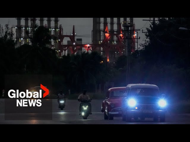 ⁣Cuba blackouts: Havana wakes up in the dark after another electric grid collapse