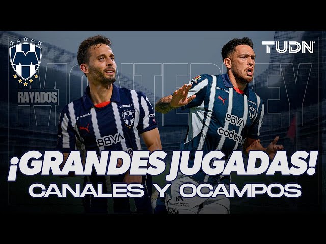 ⁣¡LOS DOS MAGOS! Sergio Canales y Lucas Ocampos: Goles y jugadas con Monterrey | TUDN