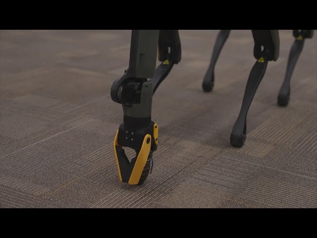 ⁣Denver Police Department shows off new robot