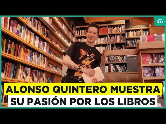 ⁣El actor Alonso Quintero nos cuenta cómo es su pasión por los libros