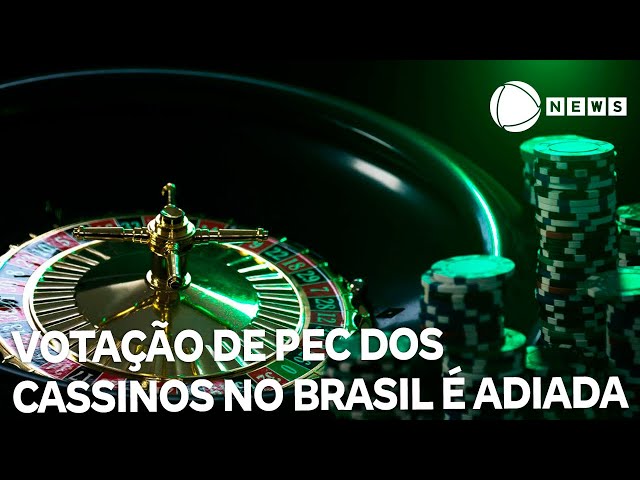 ⁣Votação de projeto que legaliza cassinos no Brasil é adiada no Senado