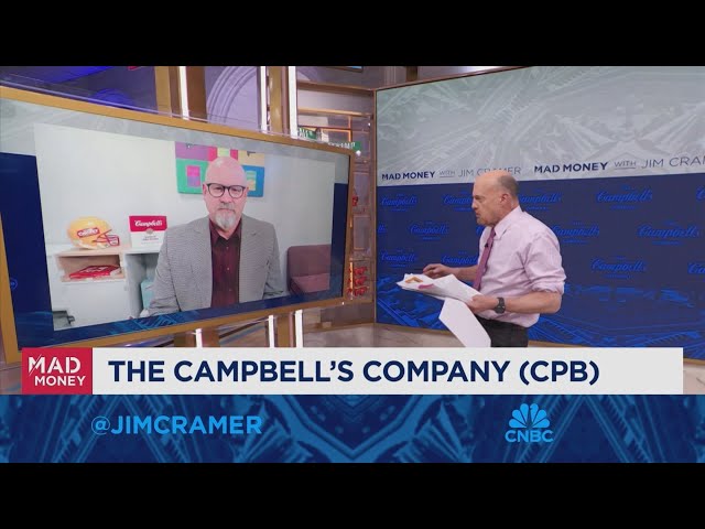 ⁣Campbell's Company CEO Mark Clouse sits down with Jim Cramer