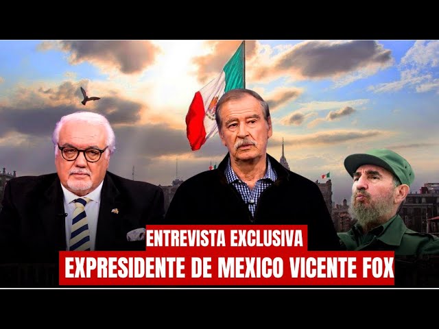 ⁣ENTREVISTA EXCLUSIVA: Vicente FOX el presidente que le dijo a Fidel Castro, COMES TE VAS