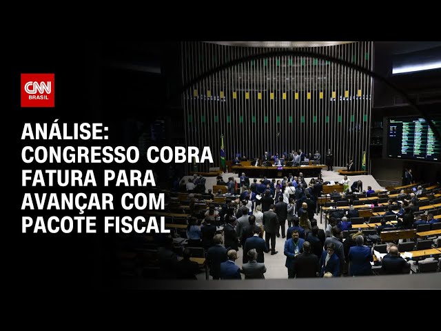 ⁣Análise: Congresso cobra fatura para avançar com pacote fiscal | WW