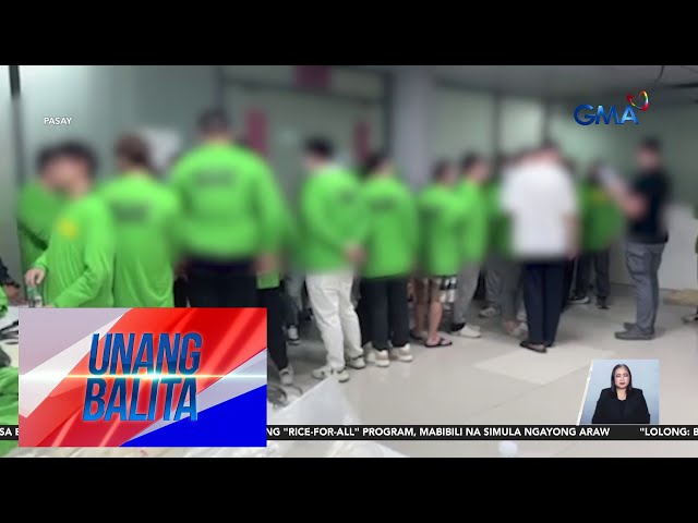 ⁣190 Chinese na nahuli sa illegal na POGOs, nakatakdang ipa-deport sa China ngayong... | Unang Balita