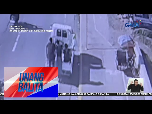 ⁣65-anyos na lalaki, sugatan matapos mahulog mula sa sinasakyang pickup sa Talisay,... | Unang Balita