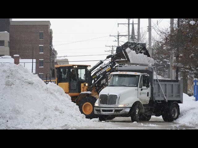 ⁣NO COMMENT: Las nevadas dejan paisajes invernales en Estados Unidos