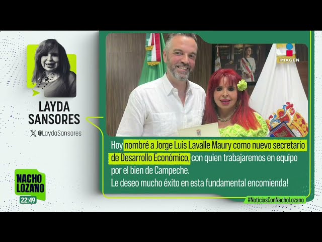 ⁣Sansores nombra a exsenador acusado de lavar dinero como secretario de Desarrollo Económico | Nacho