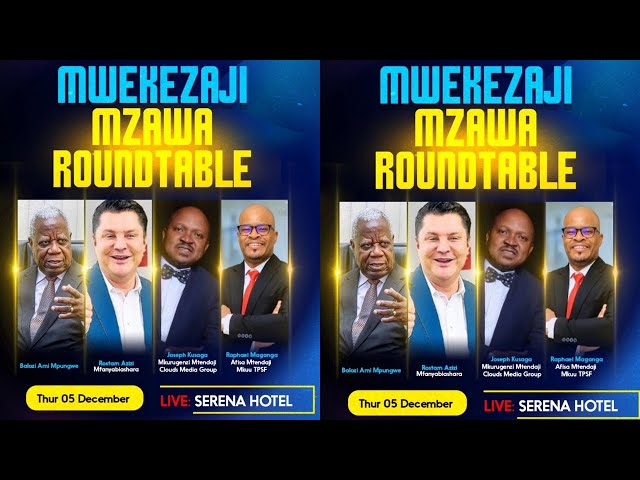 ⁣LIVE: MWEKEZAJI MZAWA ROUNDTABLE NDANI YA POWER BREAKFAST NA CLOUDS 360