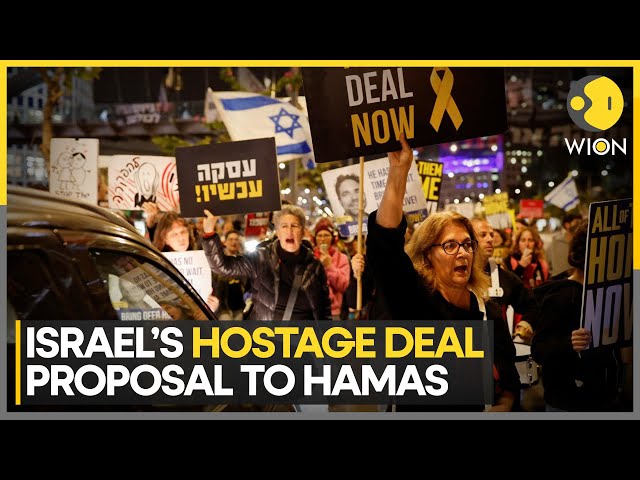 ⁣Israel-Hamas War | New Hostage Deal Proposal To Hamas, IDF Open To Ceasefire Of Up To 60 Days | WION