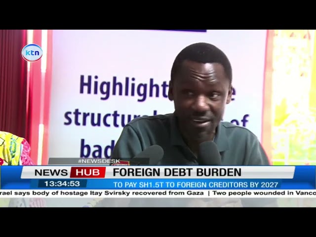 ⁣Foreign debt burden: Kenya struggling with foreign debt