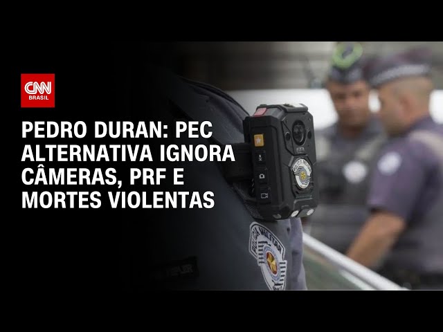 ⁣Pedro Duran: PEC alternativa ignora câmeras, PRF e mortes violentas | CNN NOVO DIA