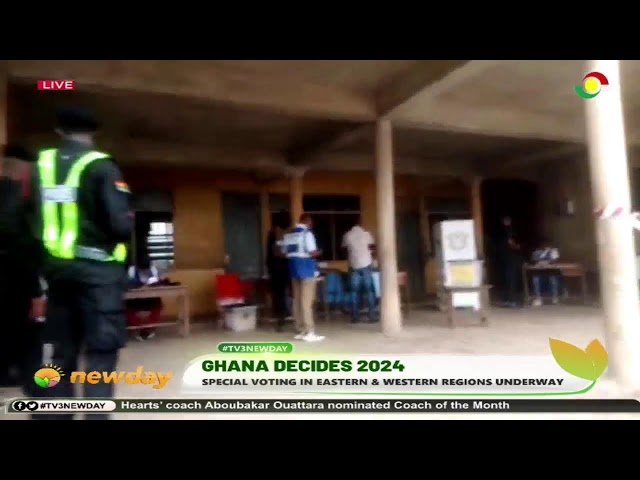 ⁣#TV3NewDay: Special voting underway in Eastern and Western region