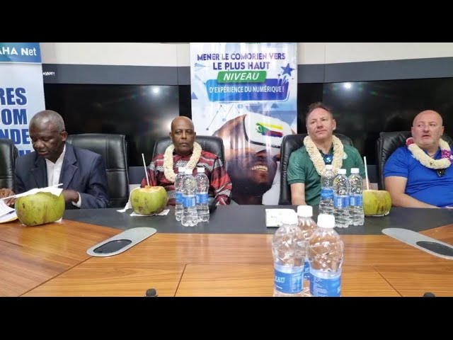 ⁣Conférence De Presse Du Sélectionneur Comorien Stefano Cousin À Moheli