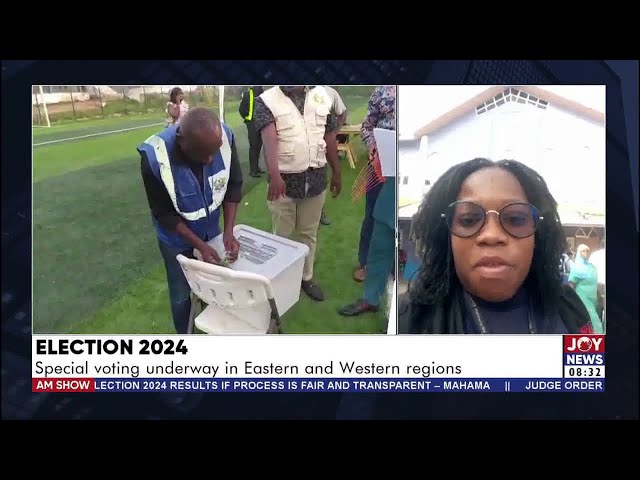 ⁣Election 2024: Special voting underway in Eastern and Western regions