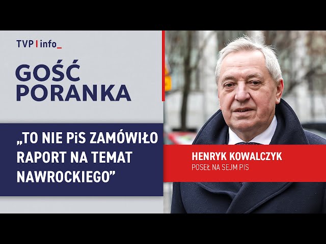 ⁣Henryk Kowalczyk: To nie PiS zamówiło raport na temat Karola Nawrockiego | GOŚĆ PORANKA