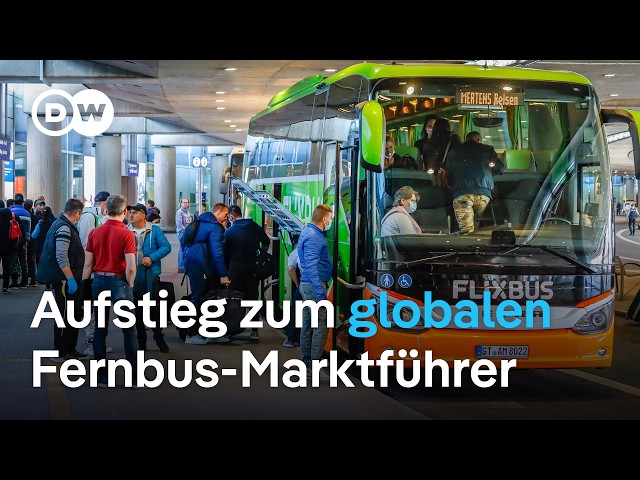 ⁣Flixbus: Vom Start-up zum globalen Marktführer - Erfolge, Herausforderungen und Kritik | DW Business