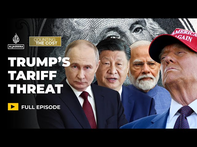 ⁣Trump threatens 100% tariffs on BRICS nations, will he do it? | Counting the Cost