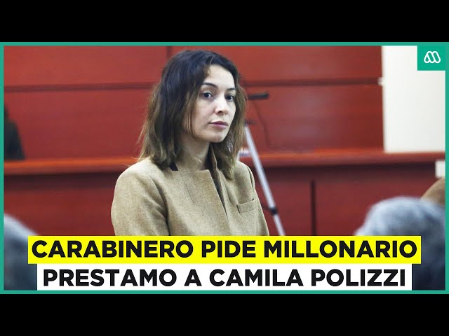 ⁣20 millones de pesos: Carabinero le pide millonario préstamo a Camila Polizzi