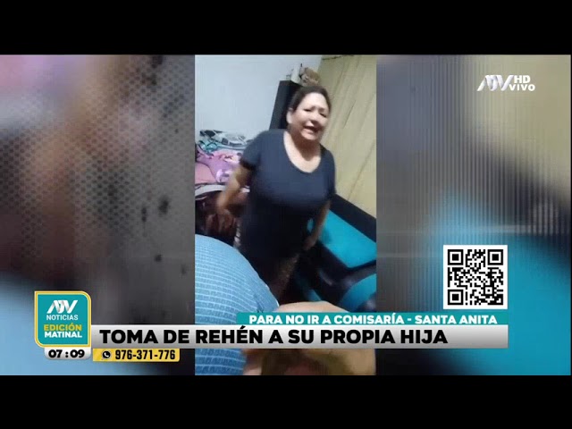 ⁣Sujeto toma de rehén a su propia hija para no ser detenido