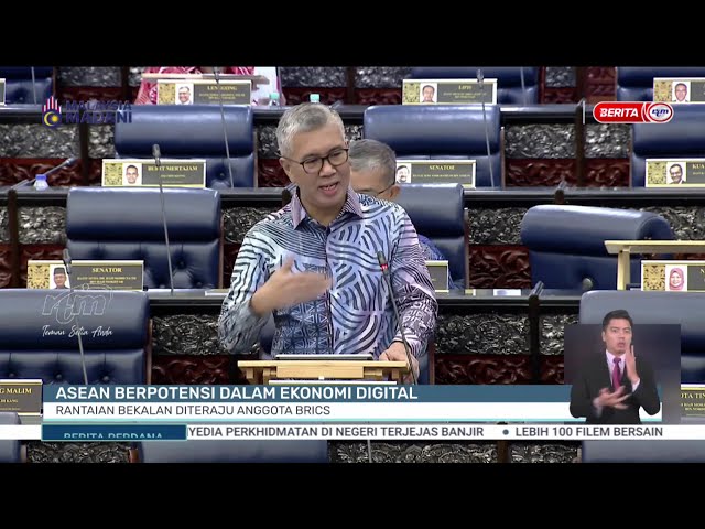 ⁣5 DIS 2024 - BP- ASEAN BERPOTENSI DALAM EKONOMI DIGITAL RANTAIAN BEKALAN DITERAJU ANGGOTA BRICS