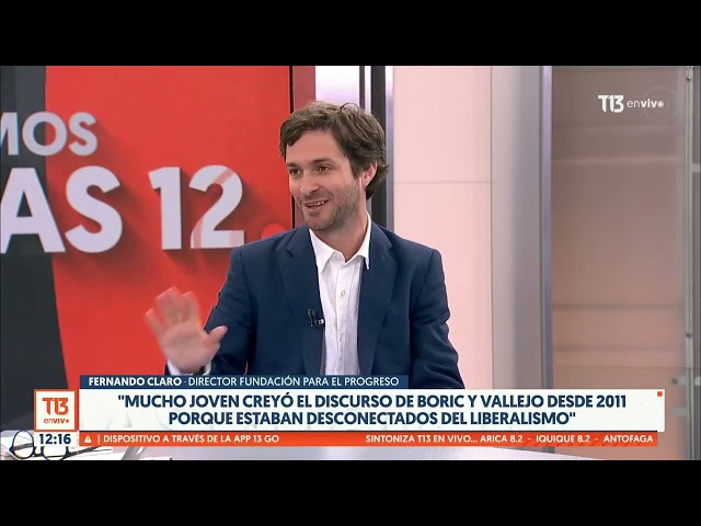 ⁣El momento de la política de Derecha en Chile : Hablemos a las 12