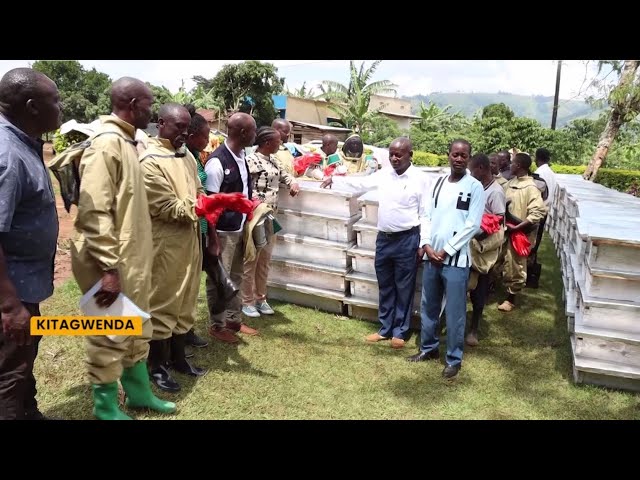 ⁣The fight against poverty - State House pad officials visit Bwera model village in Kitagwenda