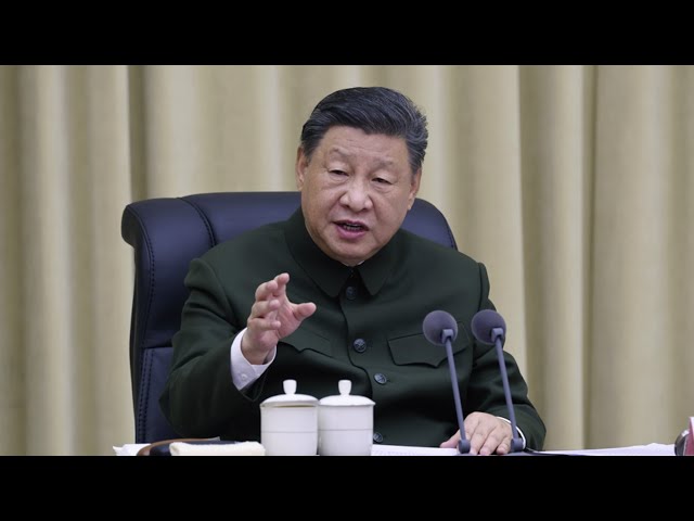 ⁣Xi stresses building strong, modernized information support force