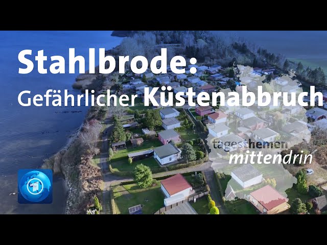 ⁣Stahlbrode: Gefährlicher Küstenabbruch | tagesthemen mittendrin