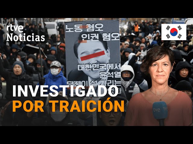 ⁣COREA DEL SUR: Abierta una INVESTIGACIÓN al presidente YOON SUK-YEOL por TRAICIÓN | RTVE Noticias