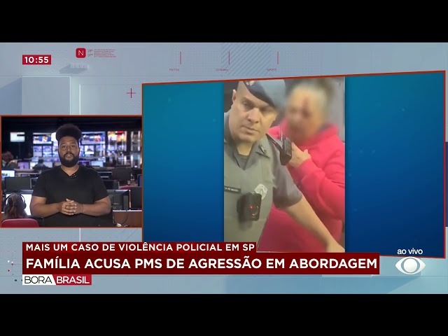 ⁣PMs que agrediram idosa em abordagem policial em SP serão punidos, diz SSP