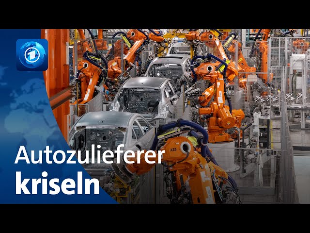 ⁣Schwierige Lage für deutsche Autozulieferer