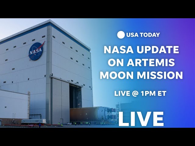 ⁣Watch live: NASA provides an update on Artemis moon mission plans