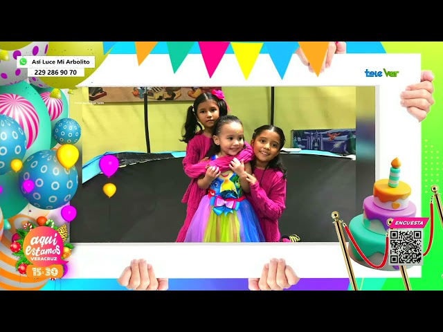 ⁣La hija de nuestro compañero Miguel Valdés tuvo su presentación por 3 años.