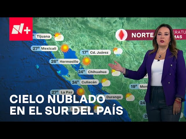 ⁣Frente frío 12 provocará bajas temperaturas y lluvias en el noreste - Las Noticias