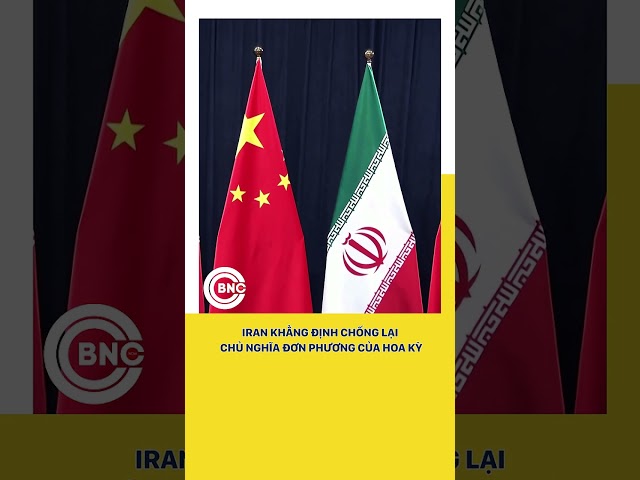 ⁣Iran khẳng định chống lại chủ nghĩa đơn phương của Hoa Kỳ