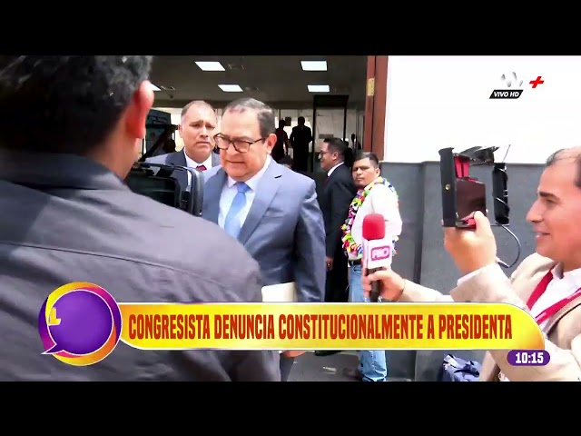 ⁣Congresista Margot Palacios denuncia constitucionalmente a la presidenta Boluarte