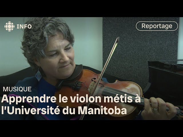 ⁣L'Université du Manitoba offre un programme de violon métis