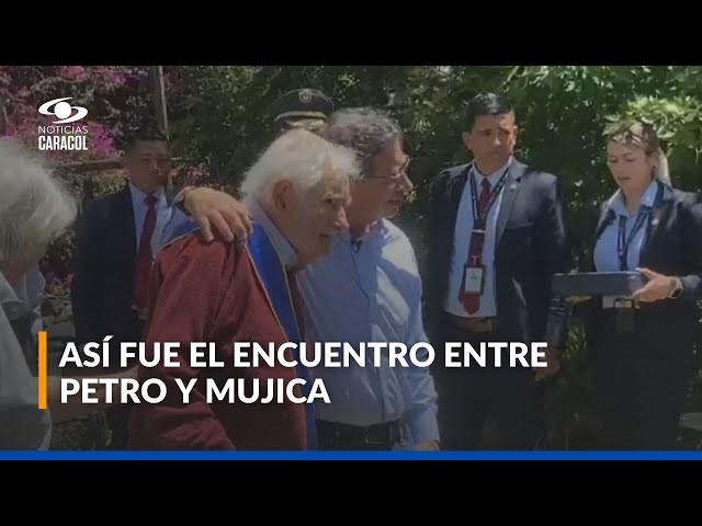 ⁣Presidente Petro condecora a Pepe Mujica, expresidente de Uruguay, con la Orden de Boyacá