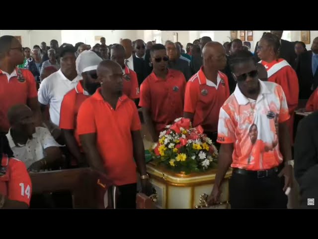 ⁣Williams laid to rest