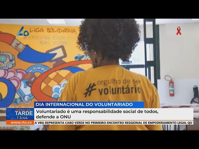 ⁣Voluntariado é uma responsabilidade social de todos, defende a ONU