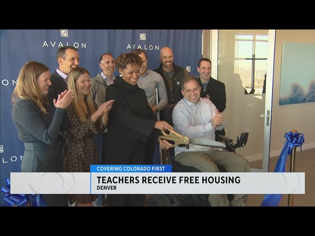 ⁣Five Denver Public Schools teachers get rent-free residence for a year