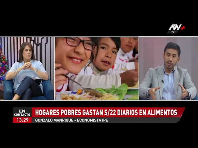 ⁣Hogares más pobres del Perú gastan 22 soles diarios solo en alimentos: ¿Alcanza el sueldo mínimo?